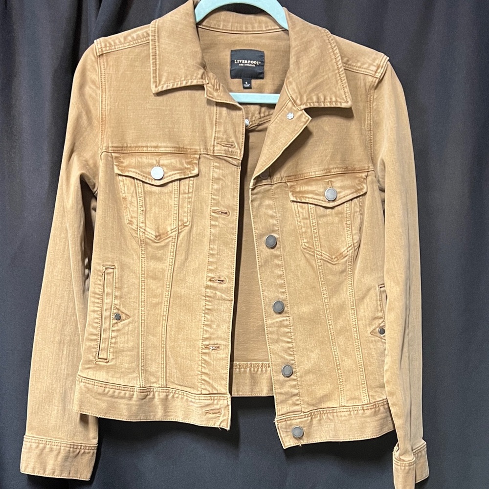 Liverpool Jeans Company Tan Denim Jacket
